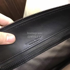 Bottega Veneta Fashion Woven Leather Handbag For Men Black