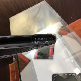 Bottega Veneta Fashion Black Woven Leather Handbag For Men