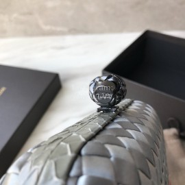 Bottega Veneta Fashion Woven Party Bag For Women Gray