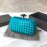 Bottega Veneta Fashion Woven Party Bag For Women Green Blue