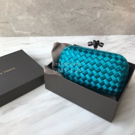Bottega Veneta Fashion Woven Party Bag For Women Green Blue