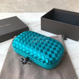 Bottega Veneta Fashion Woven Party Bag For Women Green Blue