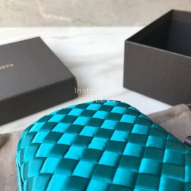 Bottega Veneta Fashion Woven Party Bag For Women Green Blue