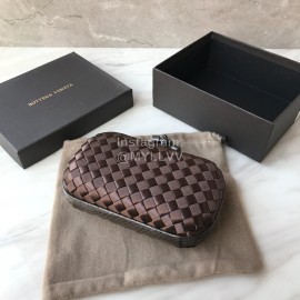 Bottega Veneta Fashion Woven Party Bag For Women Dark Brown