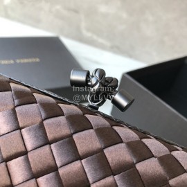 Bottega Veneta Fashion Woven Party Bag For Women Dark Brown