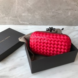 Bottega Veneta Fashion Woven Party Bag For Women Red