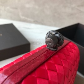 Bottega Veneta Fashion Woven Party Bag For Women Red