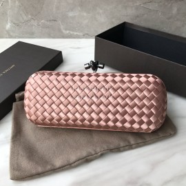 Bottega Veneta Fashion Long Braided Evening Bag For Women Pink