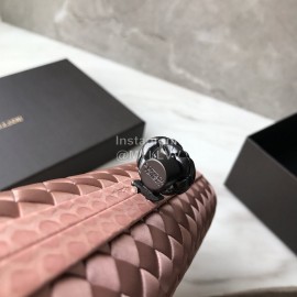 Bottega Veneta Fashion Long Braided Evening Bag For Women Pink