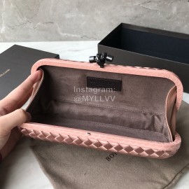 Bottega Veneta Fashion Long Braided Evening Bag For Women Pink