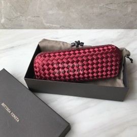 Bottega Veneta Fashion Long Braided Evening Bag For Women Red