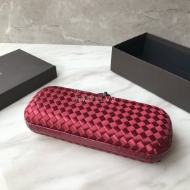 Bottega Veneta Fashion Long Braided Evening Bag For Women Red