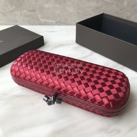 Bottega Veneta Fashion Long Braided Evening Bag For Women Red