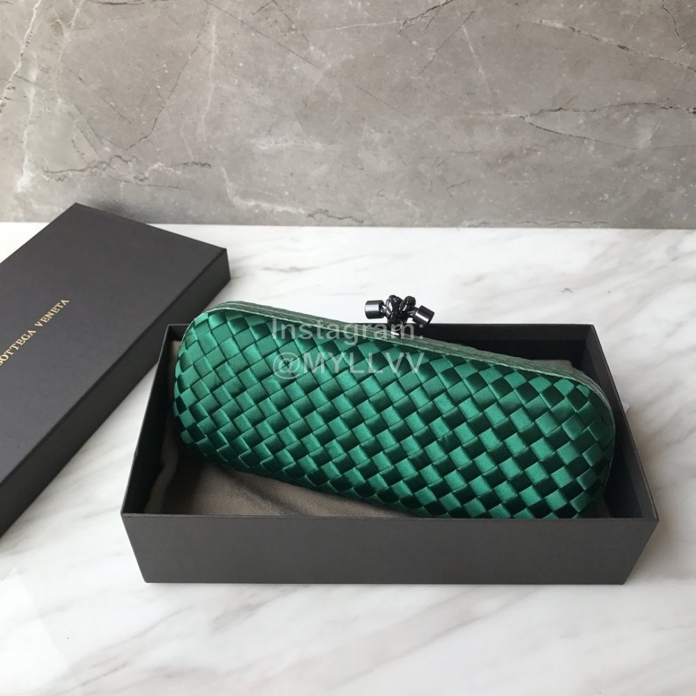 Bottega Veneta Fashion Long Braided Evening Bag For Women Green