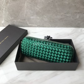 Bottega Veneta Fashion Long Braided Evening Bag For Women Green
