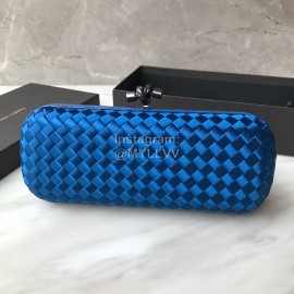 Bottega Veneta Fashion Long Braided Evening Bag For Women Blue