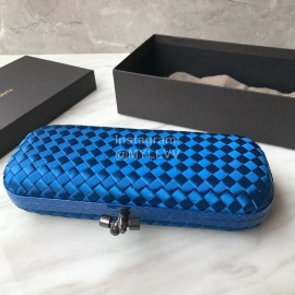Bottega Veneta Fashion Long Braided Evening Bag For Women Blue