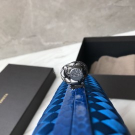 Bottega Veneta Fashion Long Braided Evening Bag For Women Blue