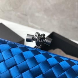 Bottega Veneta Fashion Long Braided Evening Bag For Women Blue