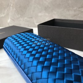 Bottega Veneta Fashion Long Braided Evening Bag For Women Blue