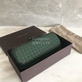 Bottega Veneta Fashionable Sheepskin Woven Hand Bag For Women Green