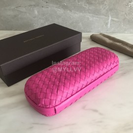 Bottega Veneta Fashionable Sheepskin Woven Hand Bag For Women Rose Red