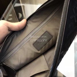 Bottega Veneta Leather Woven Handbag For Men