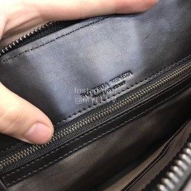 Bottega Veneta Cowhide Woven File Bag Hand Bag For Men