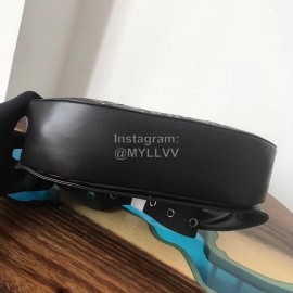 Bottega Veneta Fashion Top Leather Waist Bag Black