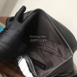 Bottega Veneta Fashion Top Leather Waist Bag Black