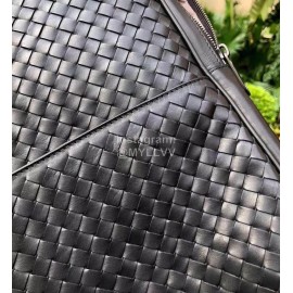 Bottega Veneta New Simple Woven Cowhide Backpack 407647
