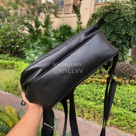 Bottega Veneta New Simple Woven Cowhide Backpack 407647