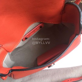 Bottega Veneta Fashionable Lambskin Woven Messenger Bag For Women Red