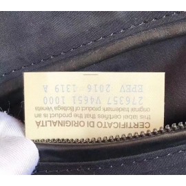 Bottega Veneta Simple Leather Woven Portable Briefcase 194668