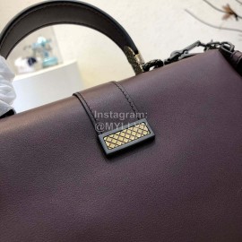 Bottega Veneta Fashion Napa Leather Woven Handbag Messenger Bag Purple