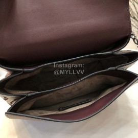 Bottega Veneta Fashion Napa Leather Woven Handbag Messenger Bag Purple