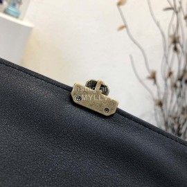 Bottega Veneta Fashion Napa Leather Woven Handbag Messenger Bag Black