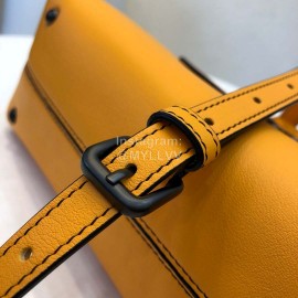 Bottega Veneta Fashion Napa Leather Woven Handbag Messenger Bag Yellow