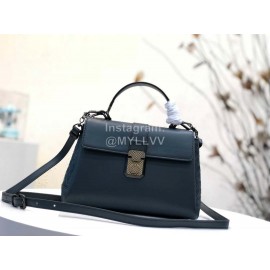 Bottega Veneta Fashion Napa Leather Woven Handbag Messenger Bag Blue