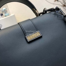 Bottega Veneta Fashion Napa Leather Woven Handbag Messenger Bag Blue