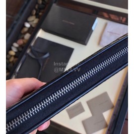 Bottega Veneta Classic Cowhide Woven Long Zipper Wallet 114076