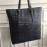 Bottega Veneta Black Woven Leather Handbag