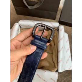 Bv Woven Calf Pin Buckle 35mm Belts Blue