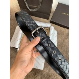 Bv Woven Calf Pin Buckle 35mm Belts Black