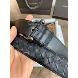 Bv Woven Calf Pin Buckle 35mm Belts Black