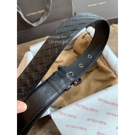 Bv Woven Calf Pin Buckle 38mm Belts Black