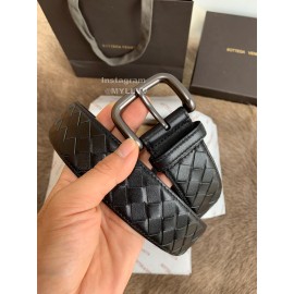 Bv Woven Calf Pin Buckle 38mm Belts Black