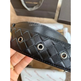 Bv Woven Calf Pin Buckle 38mm Belts Black