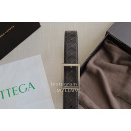 Bv Woven Calf Leather Vintage Pin Buckle 35mm Belts