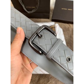 Bv Woven Calf Pin Buckle 38mm Belts Gray
